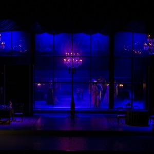 Karenin - stage design, theatre "Daile", 2019